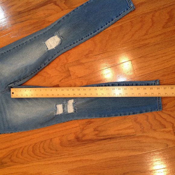 STS BLUE BRIE High Rise Skinny Distressed Tag Size 28 - Picture 6 of 8